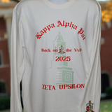Zeta Upsilon official Commemorative "Back on the YARD" Tee