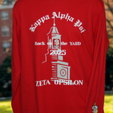 Zeta Upsilon official Commemorative "Back on the YARD" Tee